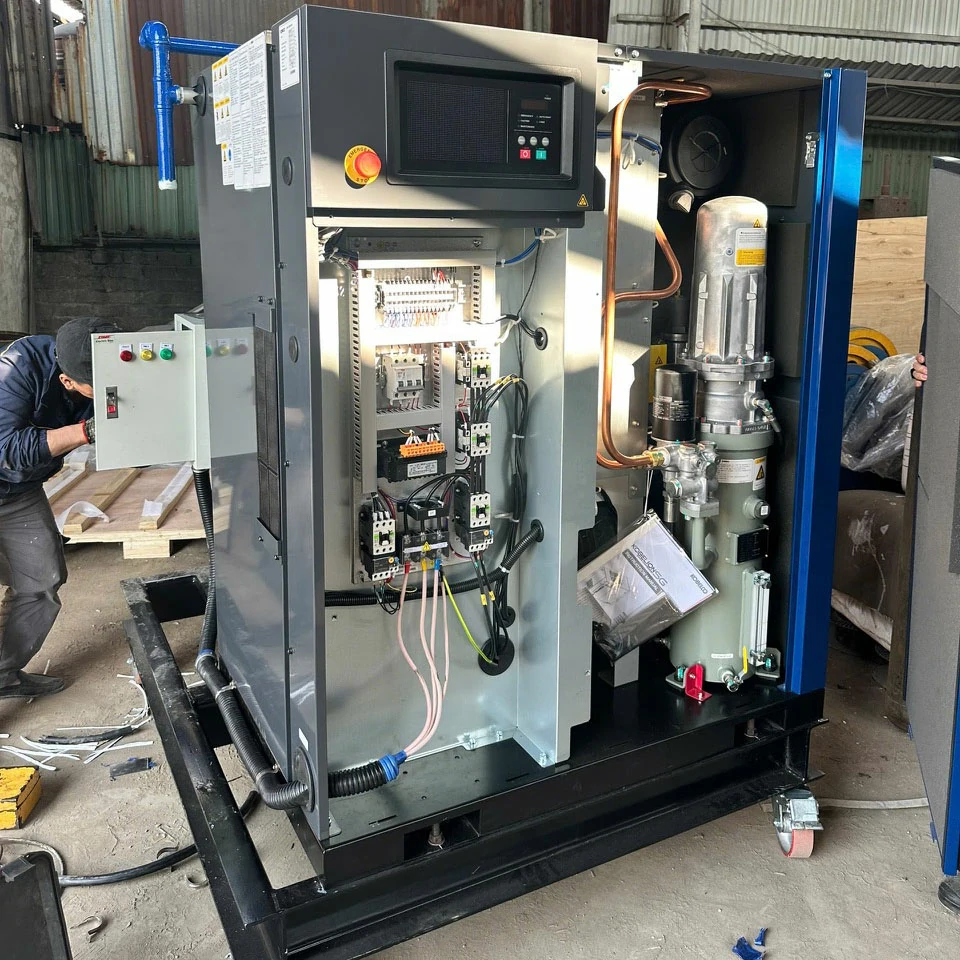 Máy nén khí Kobelco SG15-AIV – Khách hàng ngành than